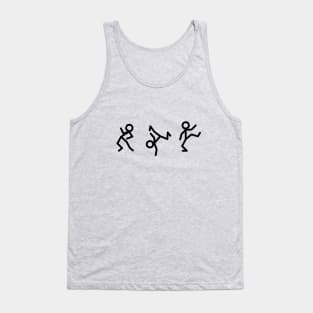 Dancing Stickmen Tank Top